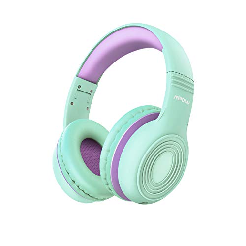 Mpow CH6 [2019 New Version] Kids Headphones Over-Ear/On-Ear, HD Sound Sharing Function Headphones for Children Boys Girls, Volume Limited Safe Foldable Headset w/Mic for School/PC/Cellphone