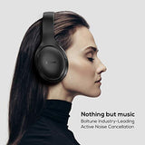 Active Noise Cancelling Headphones, Boltune Bluetooth 5.0 Over Ear Wireless Headphones with Mic Deep Bass, Comfortable Protein Earpads 30H Playtime for Travel Work TV PC Cellphone