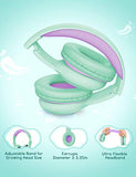 Mpow CH6 [2019 New Version] Kids Headphones Over-Ear/On-Ear, HD Sound Sharing Function Headphones for Children Boys Girls, Volume Limited Safe Foldable Headset w/Mic for School/PC/Cellphone