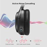 Active Noise Cancelling Headphones, Boltune Bluetooth 5.0 Over Ear Wireless Headphones with Mic Deep Bass, Comfortable Protein Earpads 30H Playtime for Travel Work TV PC Cellphone