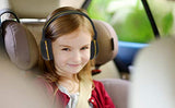 4 Pack of DVD Wireless Headphones, Car Kids Headphones, IR Headphones for Car Entertainment System, Wireless IR Headphones with Dual Channel
