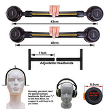 4 Pack of DVD Wireless Headphones, Car Kids Headphones, IR Headphones for Car Entertainment System, Wireless IR Headphones with Dual Channel